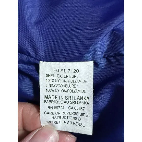 Vintage Columbia Outdoor Jacket Womens L Purple Gorpcore 90s 2-in-1 Hooded Parka - Picture 5 of 16
